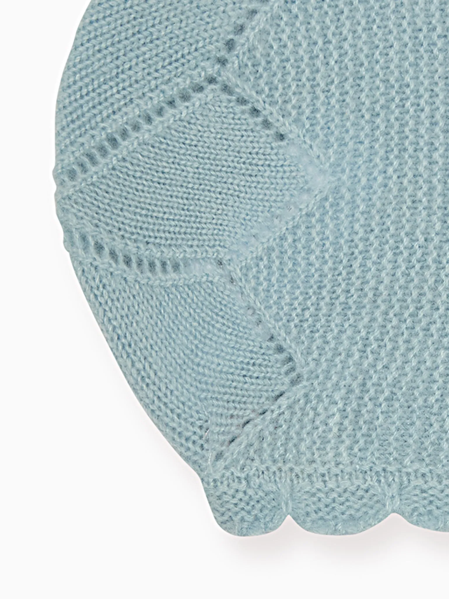 Blue Ramona Cashmere Baby Bonnet