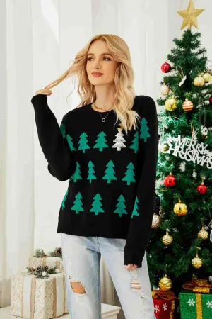 Charming Holiday Knit Pullover