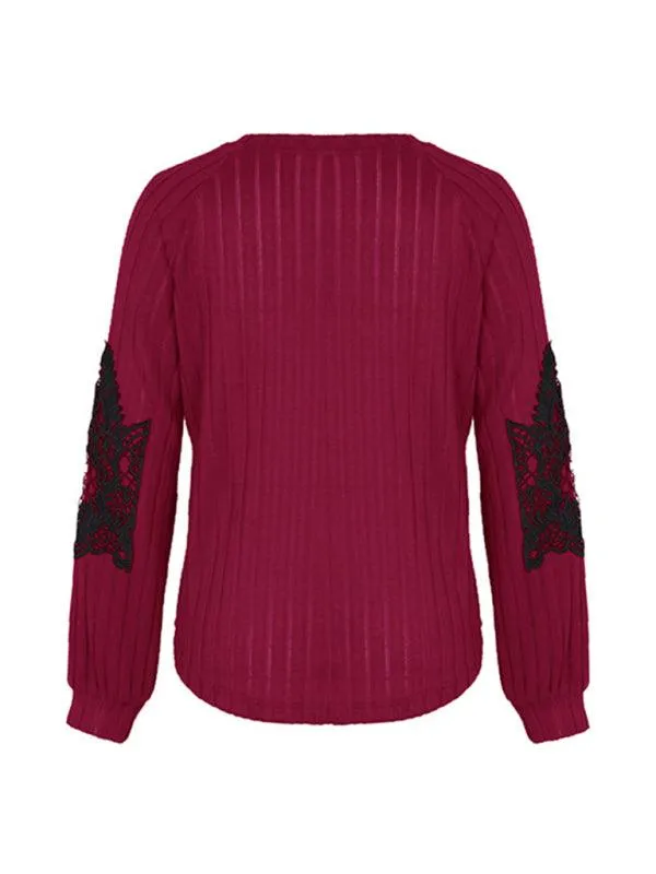 Chic Comfort: Women's Soft Knit Sweater Top