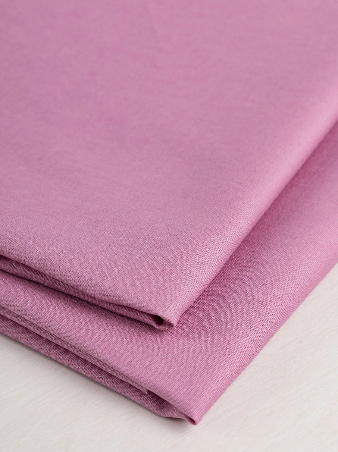 Core Collection Lightweight Silky Cotton Poplin - Carnation - Swatch