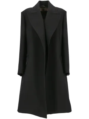 Elegant Virgin Wool and Silk Coat