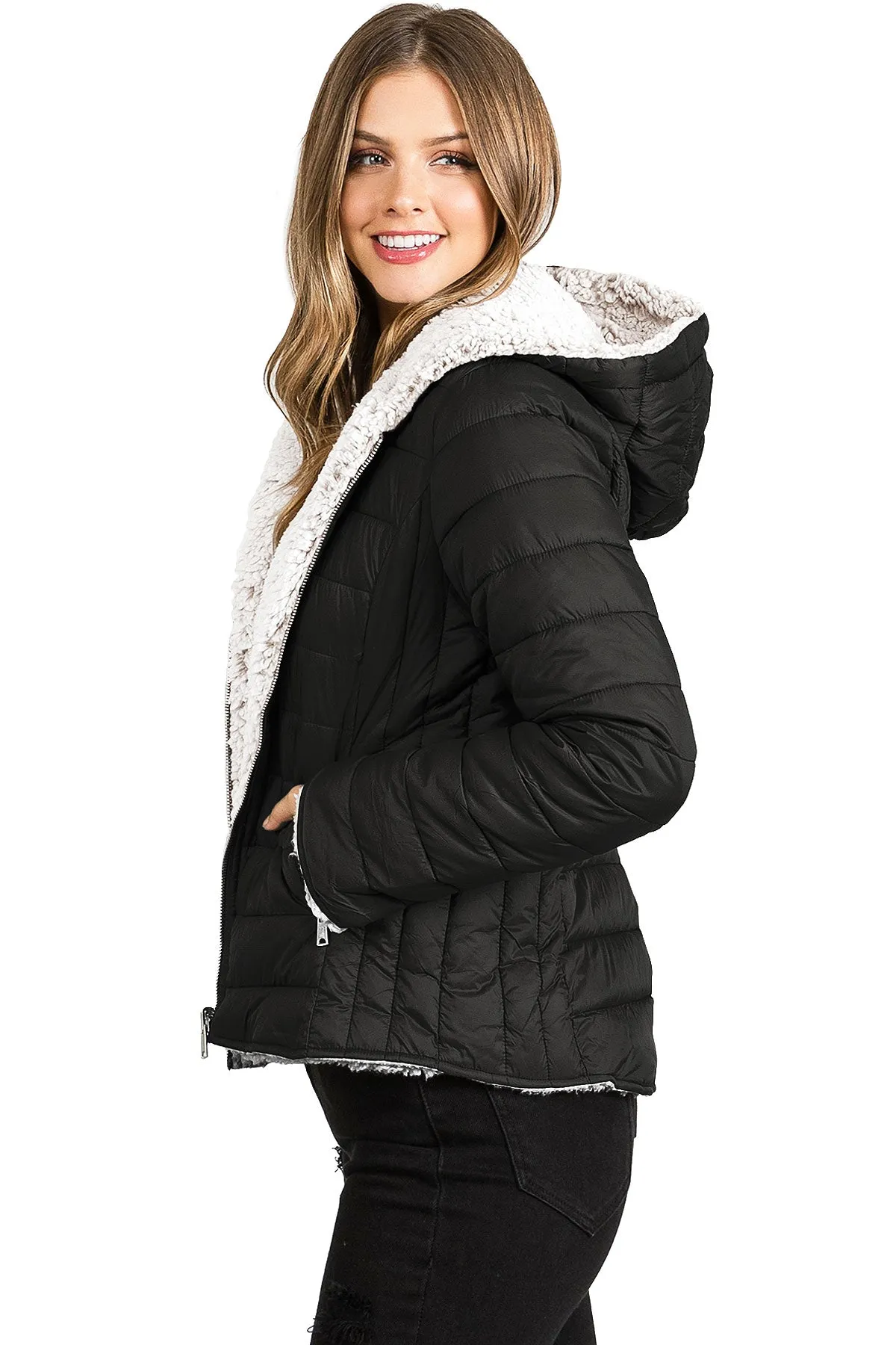 Flipside Sherpa Puffer Jacket