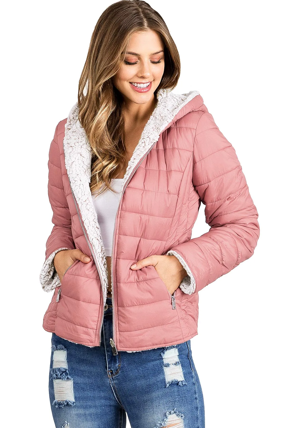 Flipside Sherpa Puffer Jacket