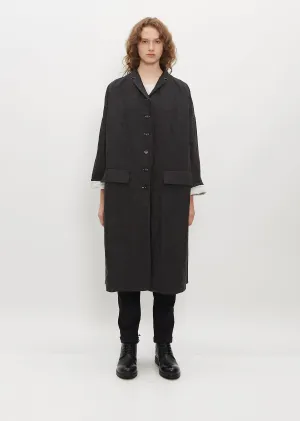 Inox Cotton and Virgin Wool Coat