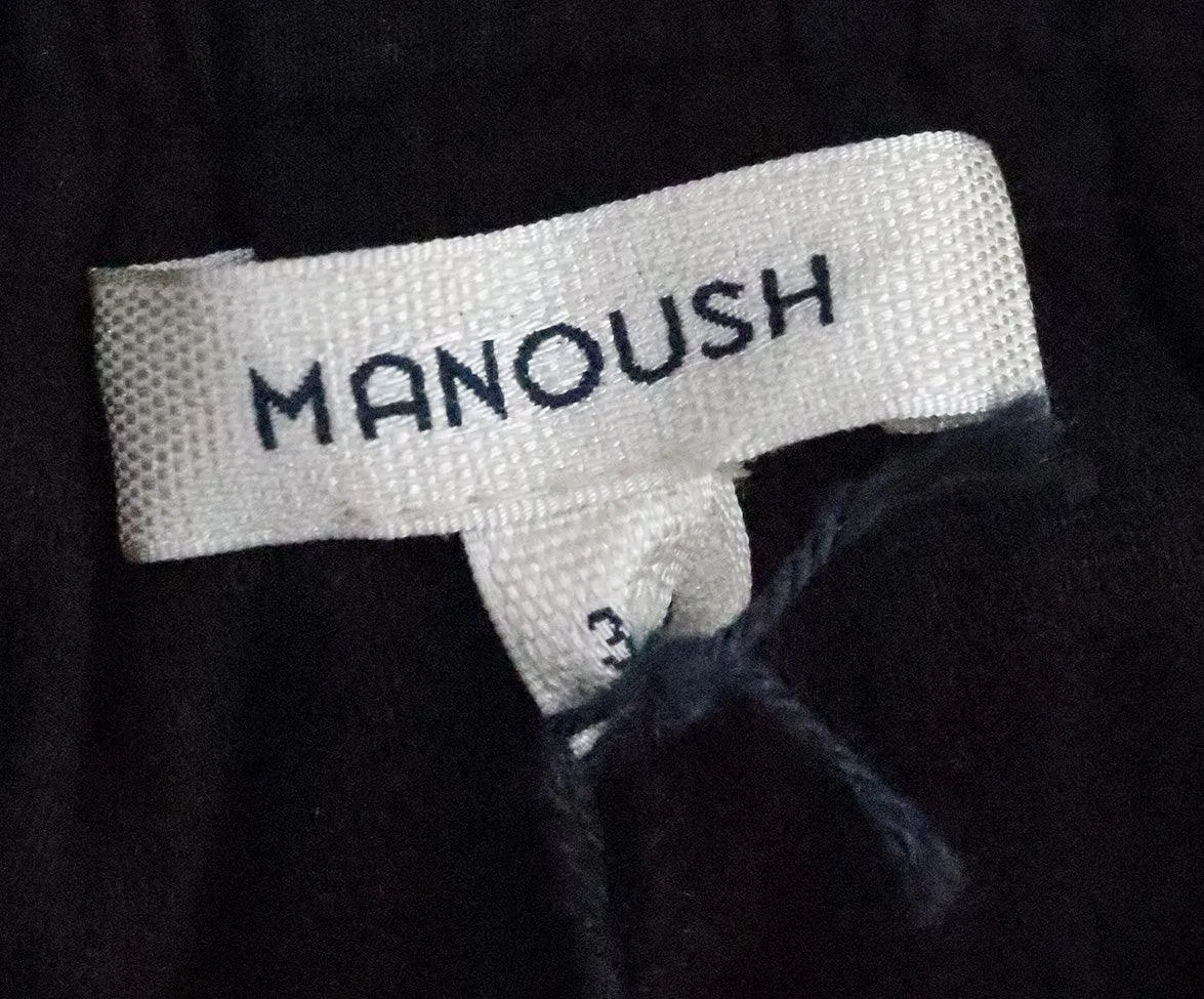 Manoush Black Corduroy Pants sz 0