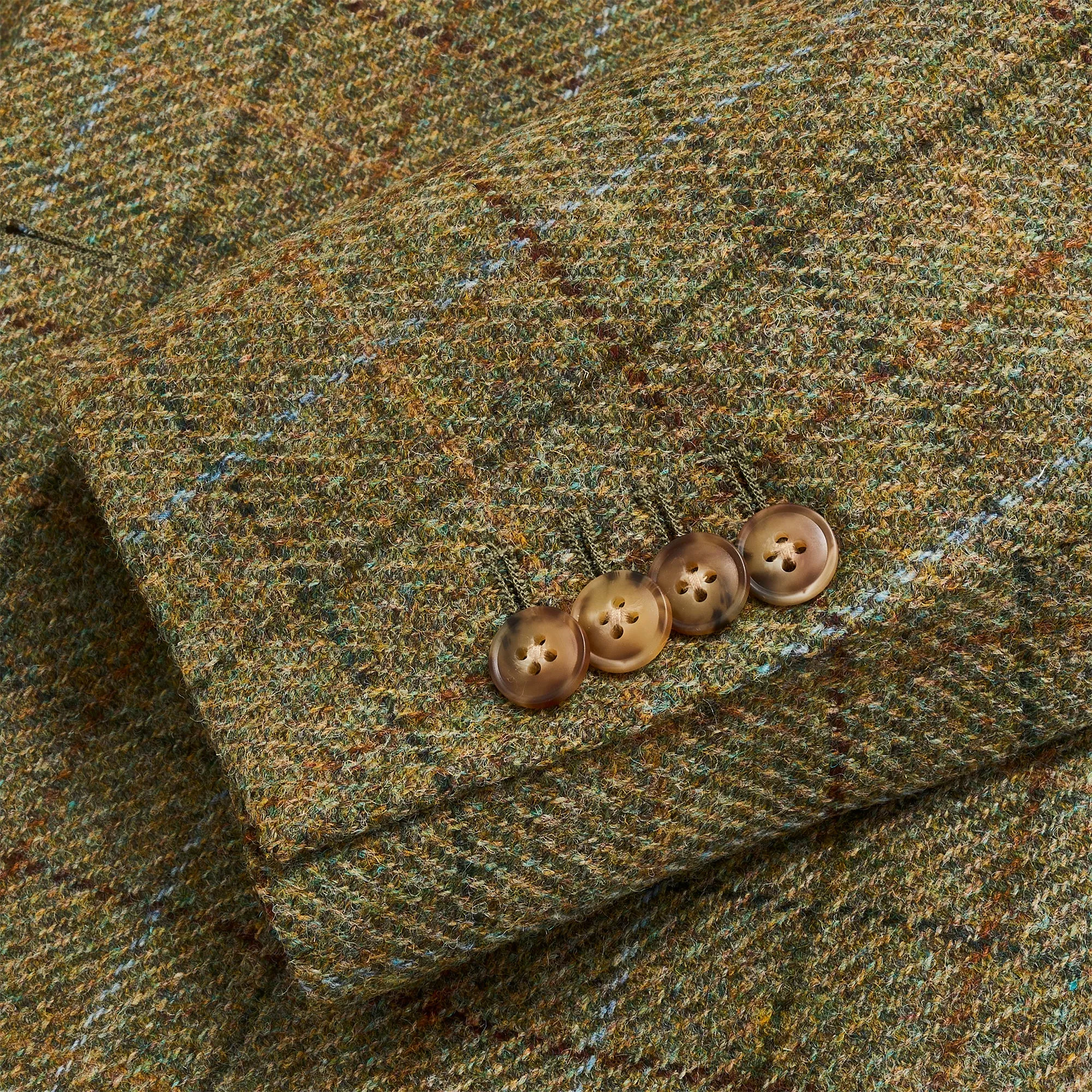 Oil Green Multi Sport Coat - Oil Green