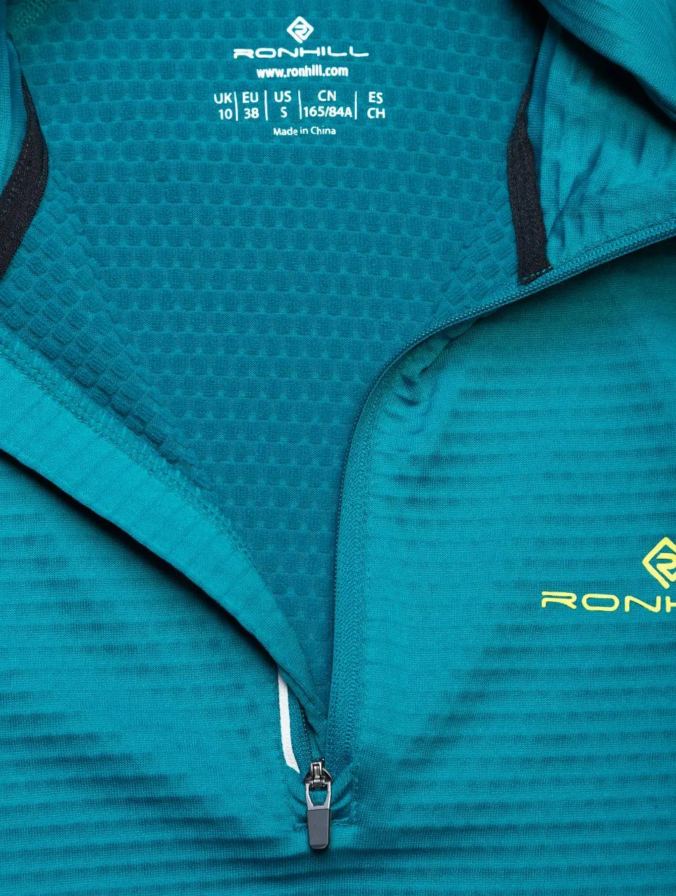 Ronhill Tech Winter Half Zip (Womens) - Marine/Acid