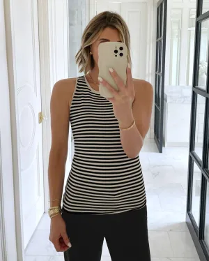 Splendid x @Cellajaneblog Stripe Sweater Tank