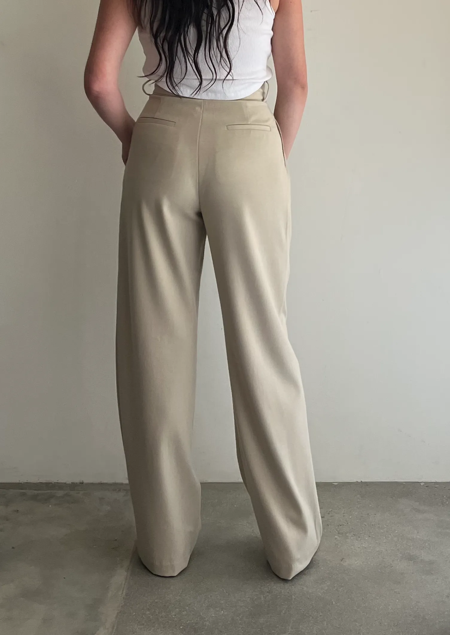 Teddy Trouser - Taupe