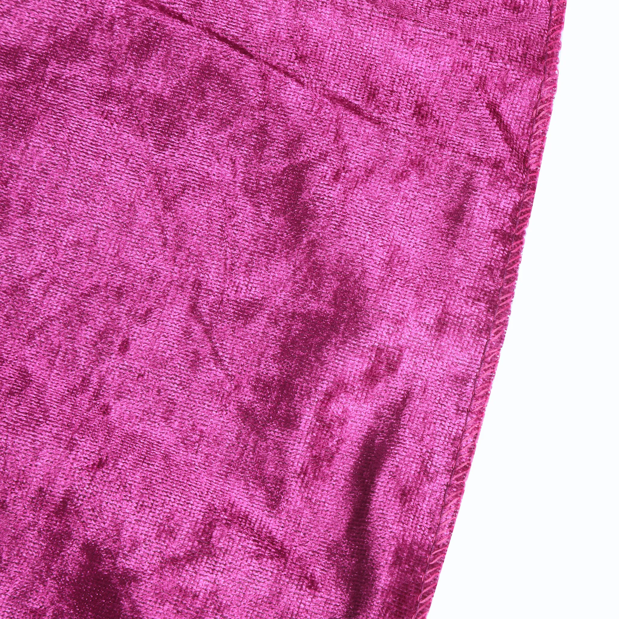 Velvet 90"x156" Rectangular Tablecloth - Magenta