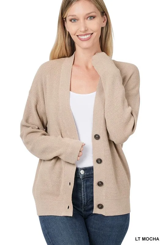 Viscose Sweater Cardigan - online exclusive