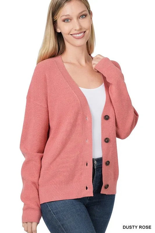 Viscose Sweater Cardigan - online exclusive