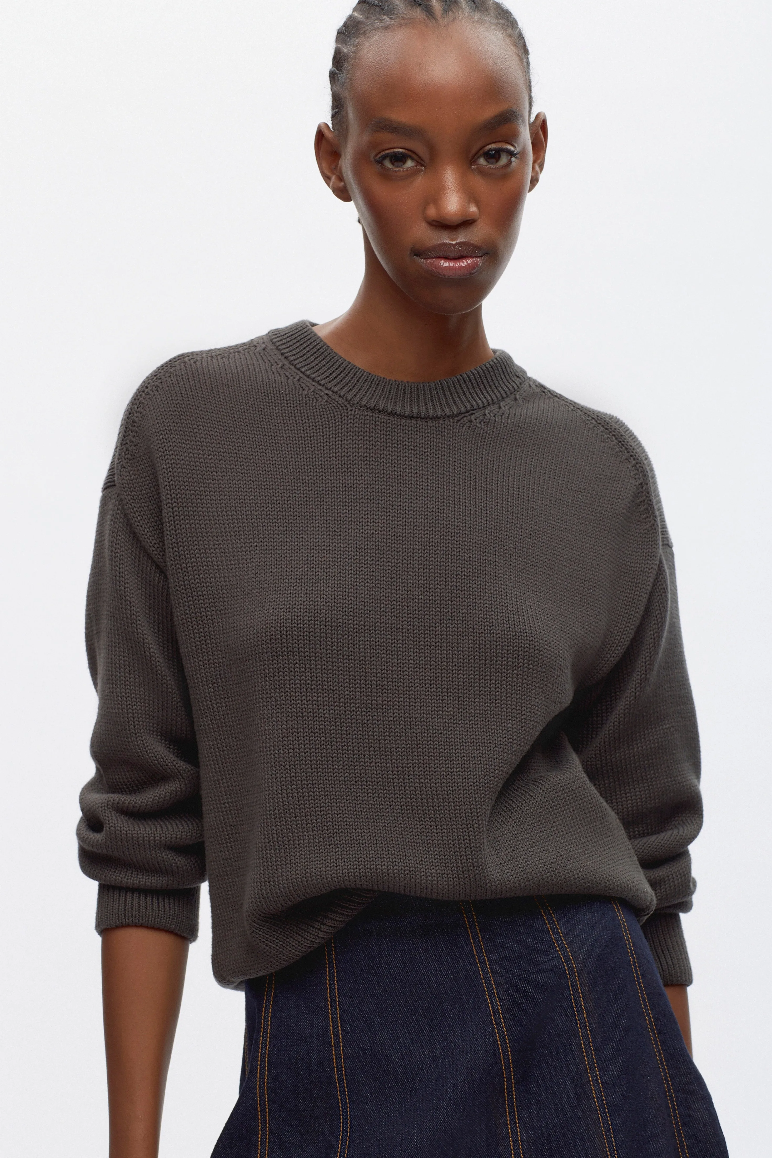 Women's Hamatah Sweater in Beluga