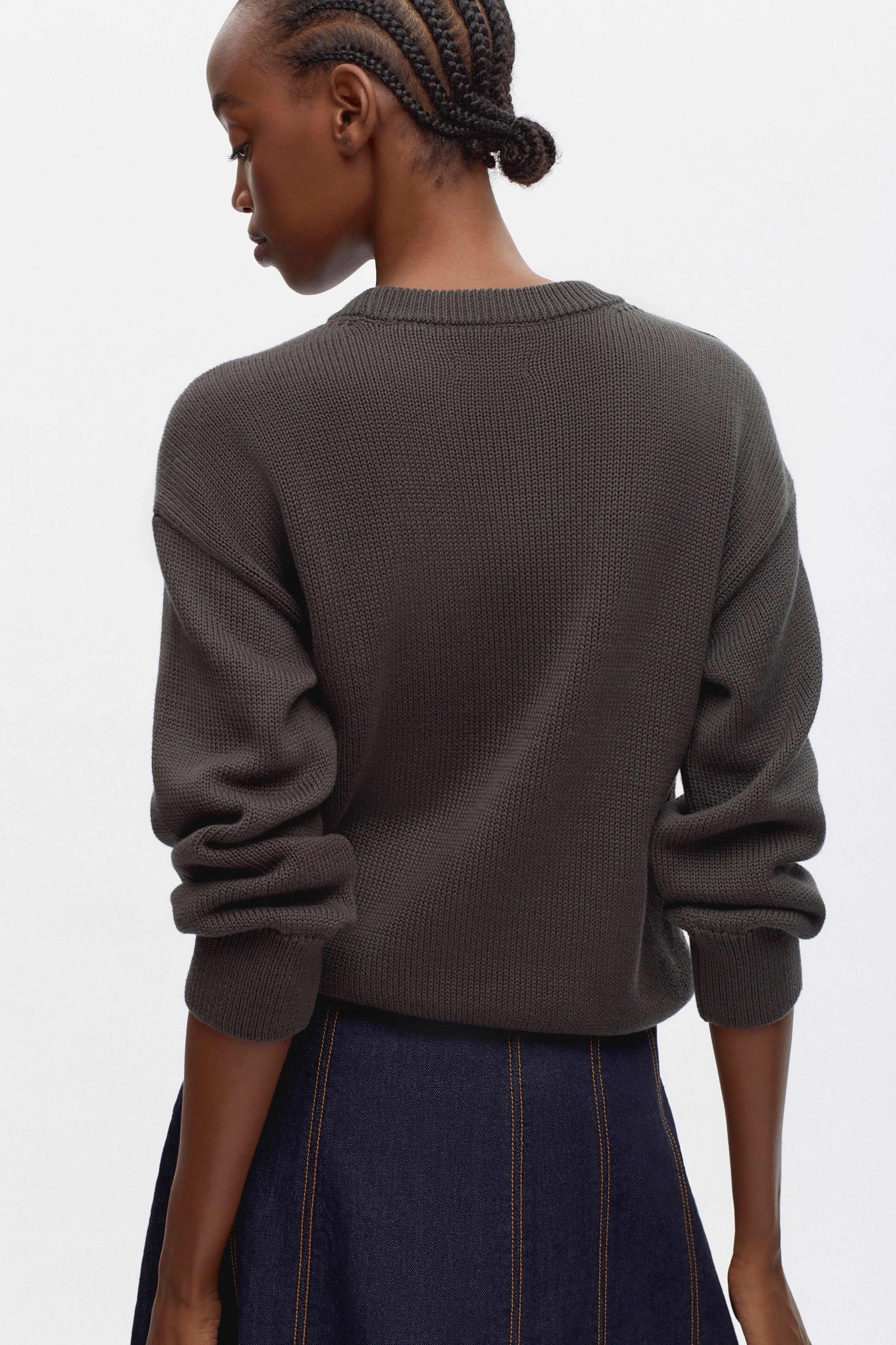 Women's Hamatah Sweater in Beluga