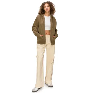 Y2K Mid Rise Cargo Pants -Sandshell